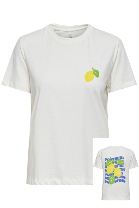 Only onlfelicia s/s print top box cs ox